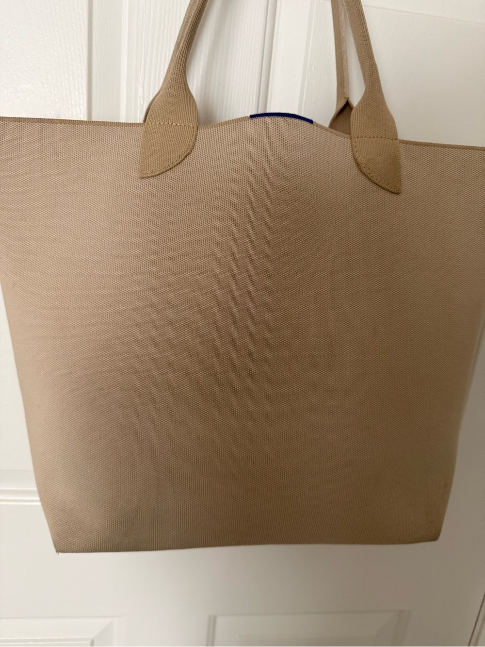 ✨ “Rothy's” The Casual Tote Taupe Canvas Tote Bag - Picture 2 of 7